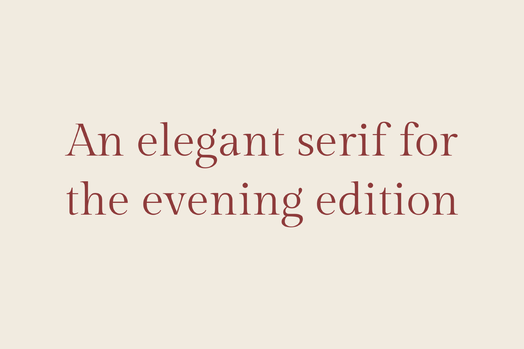 Gilda Display | Free Serif Font