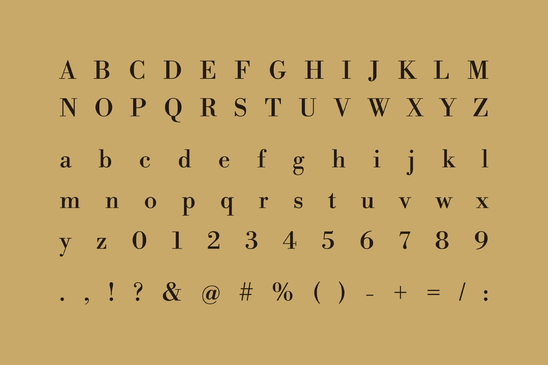 Libre Bodoni - Free Modern Serif Family