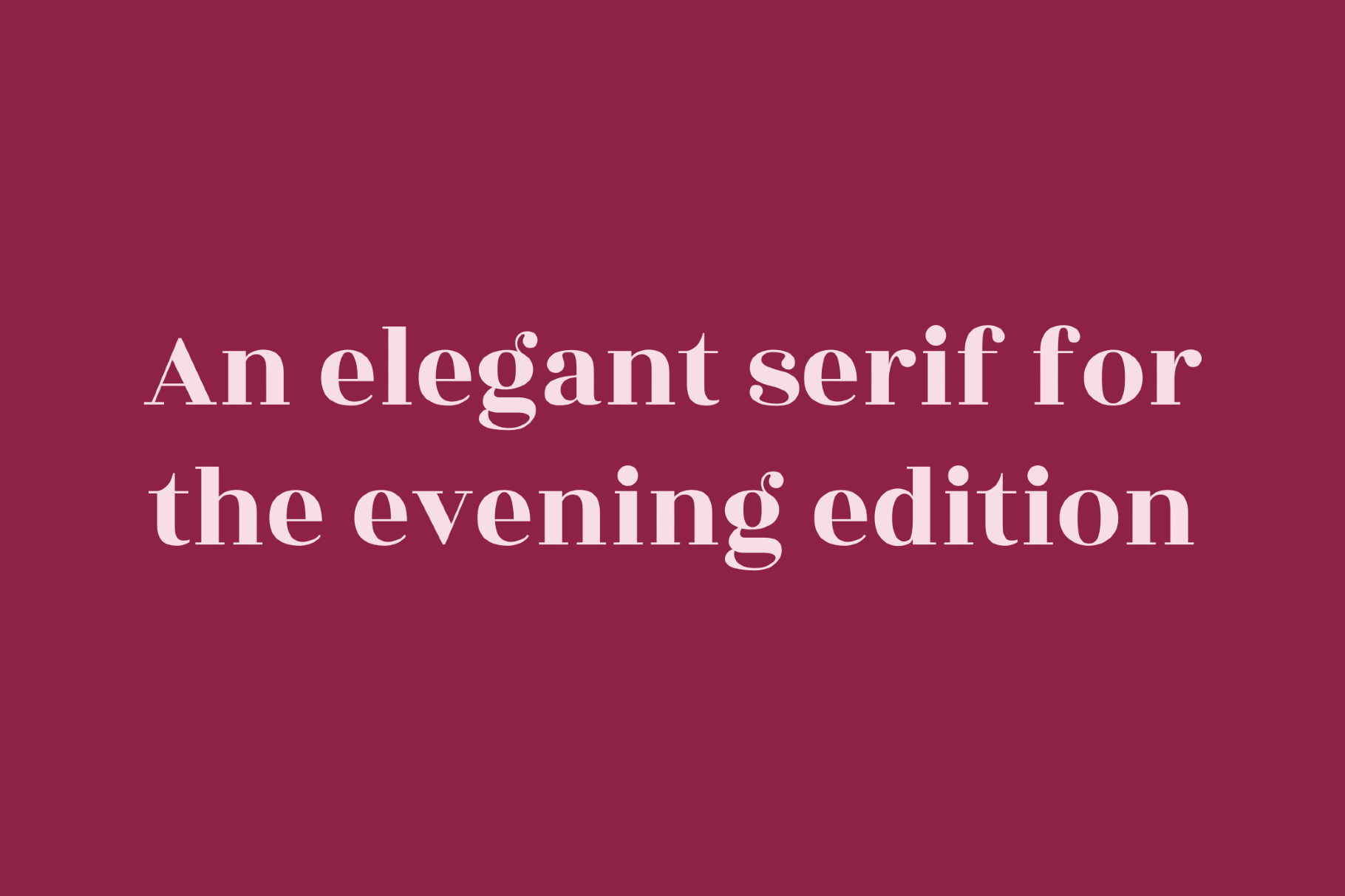 Rozha One - Free Display Serif Font