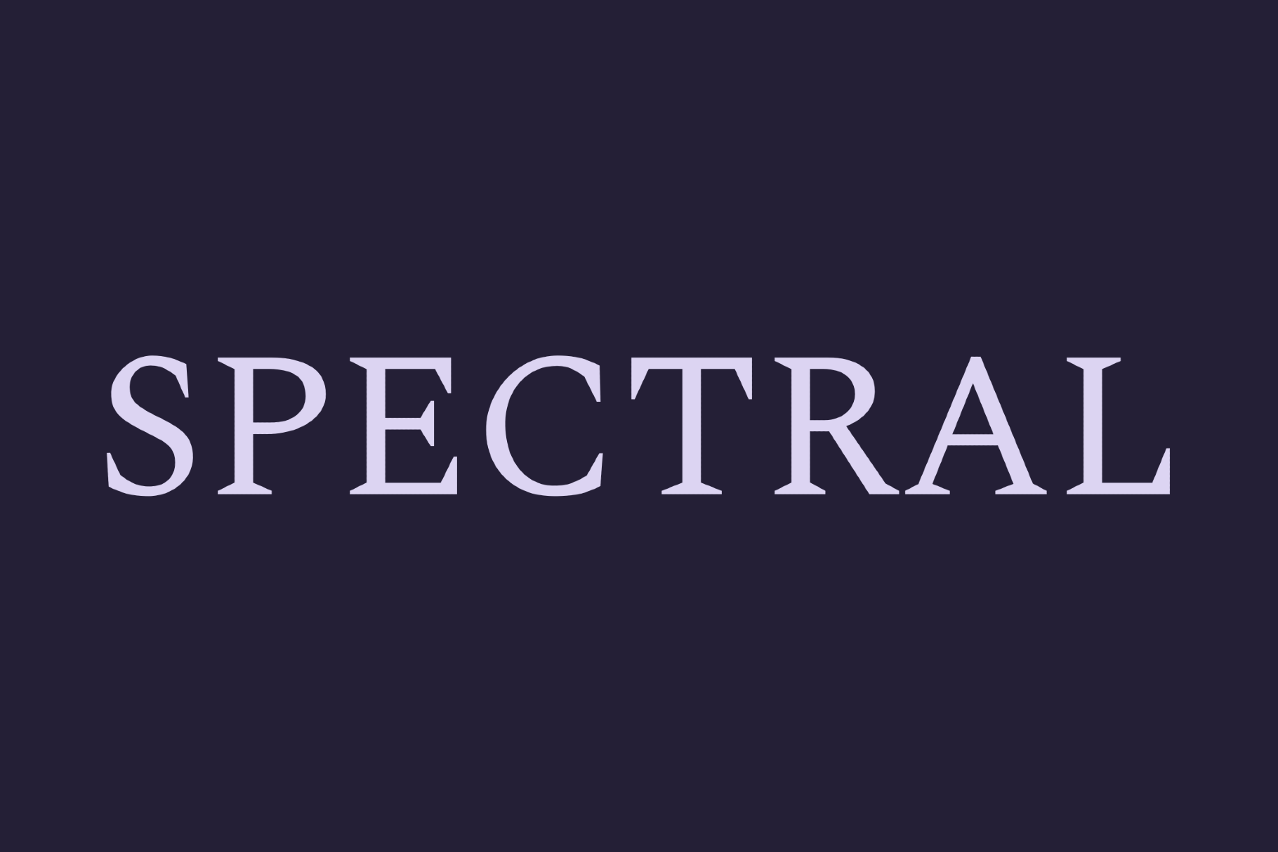 Spectral - Free Serif Font Family