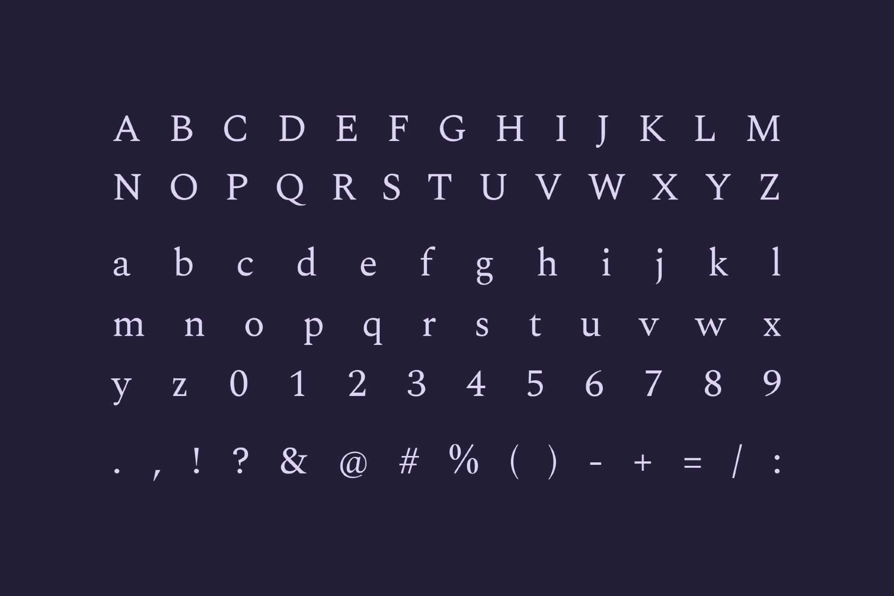 Spectral - Free Serif Font Family