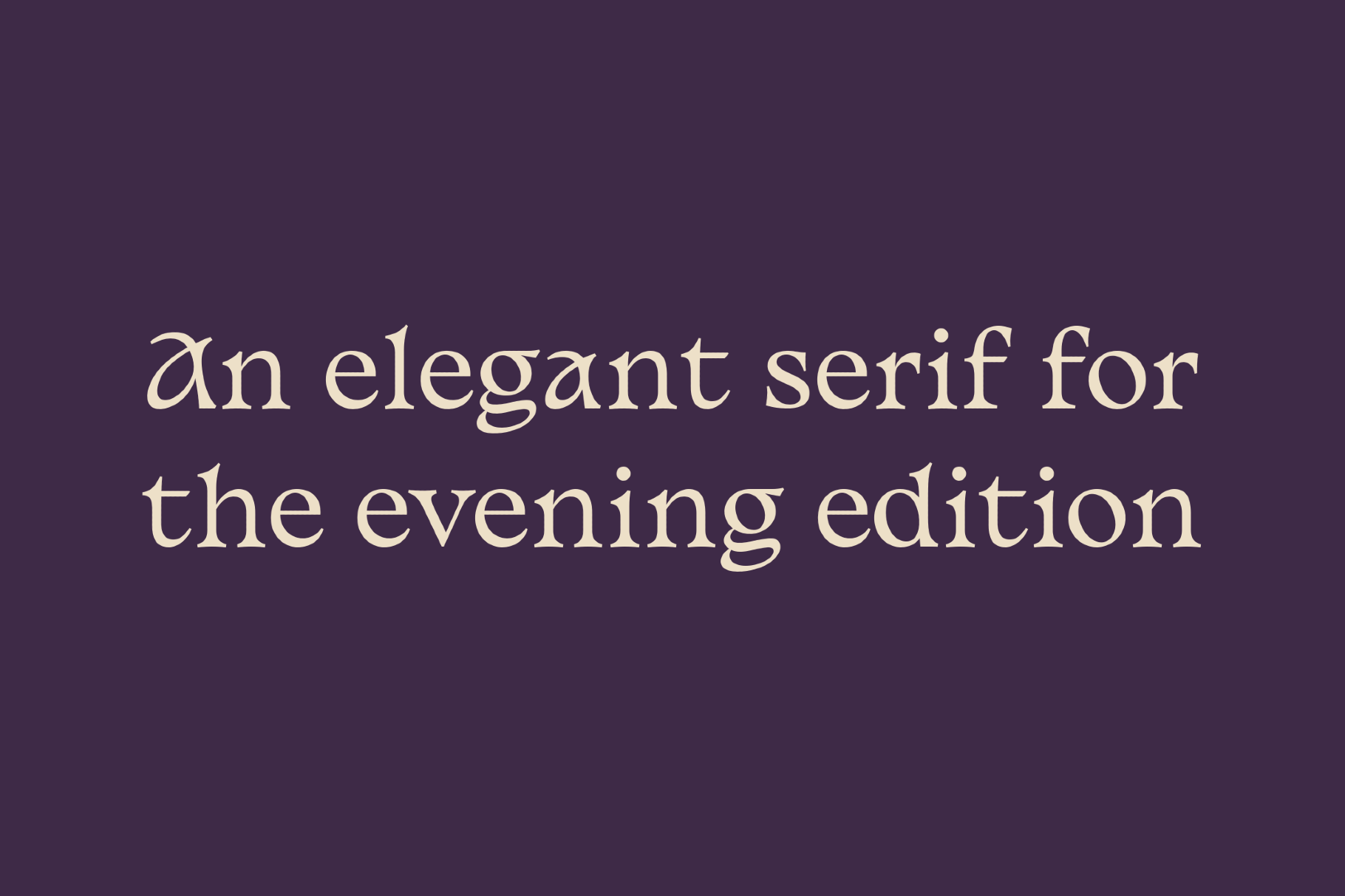 Basteleur - Free Old-Style Book Font