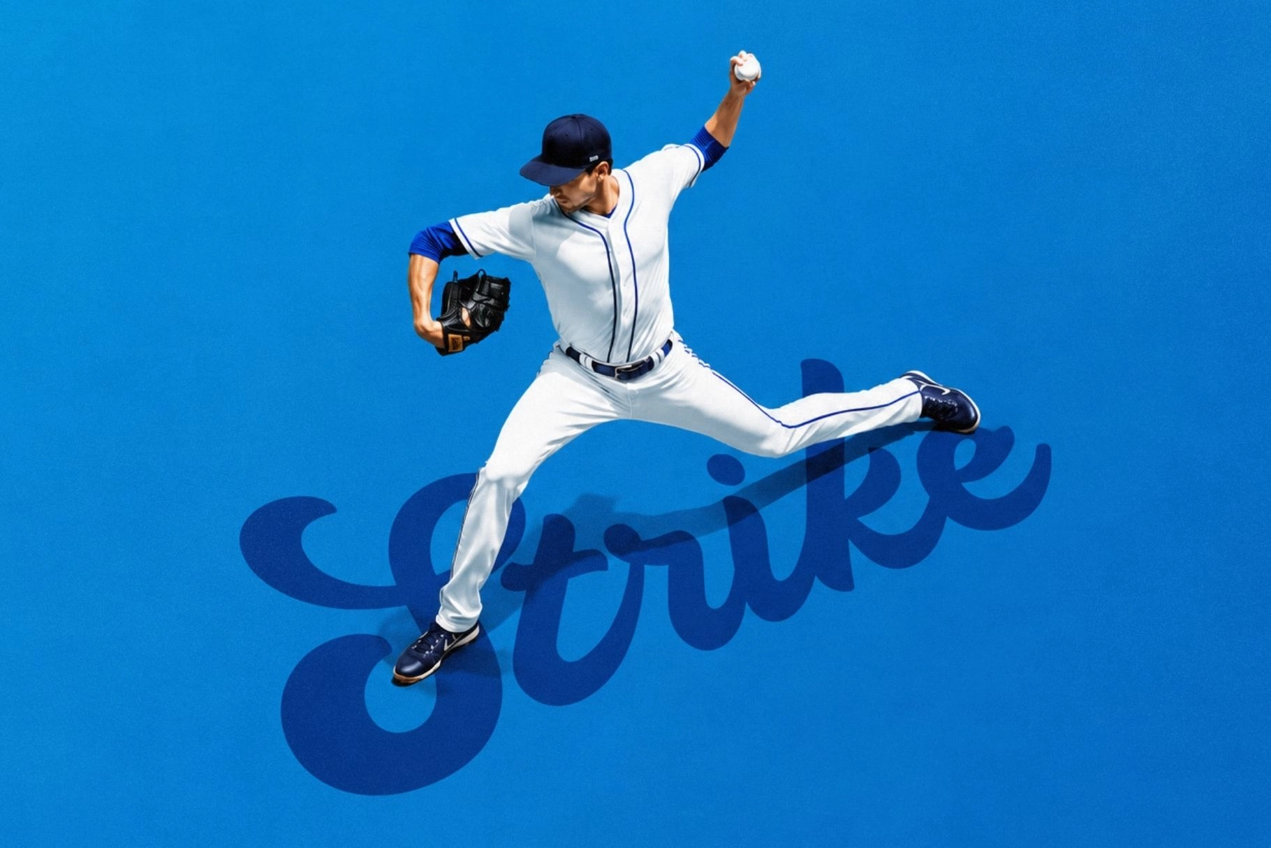 Outfield Glory - Vintage Baseball Script Font