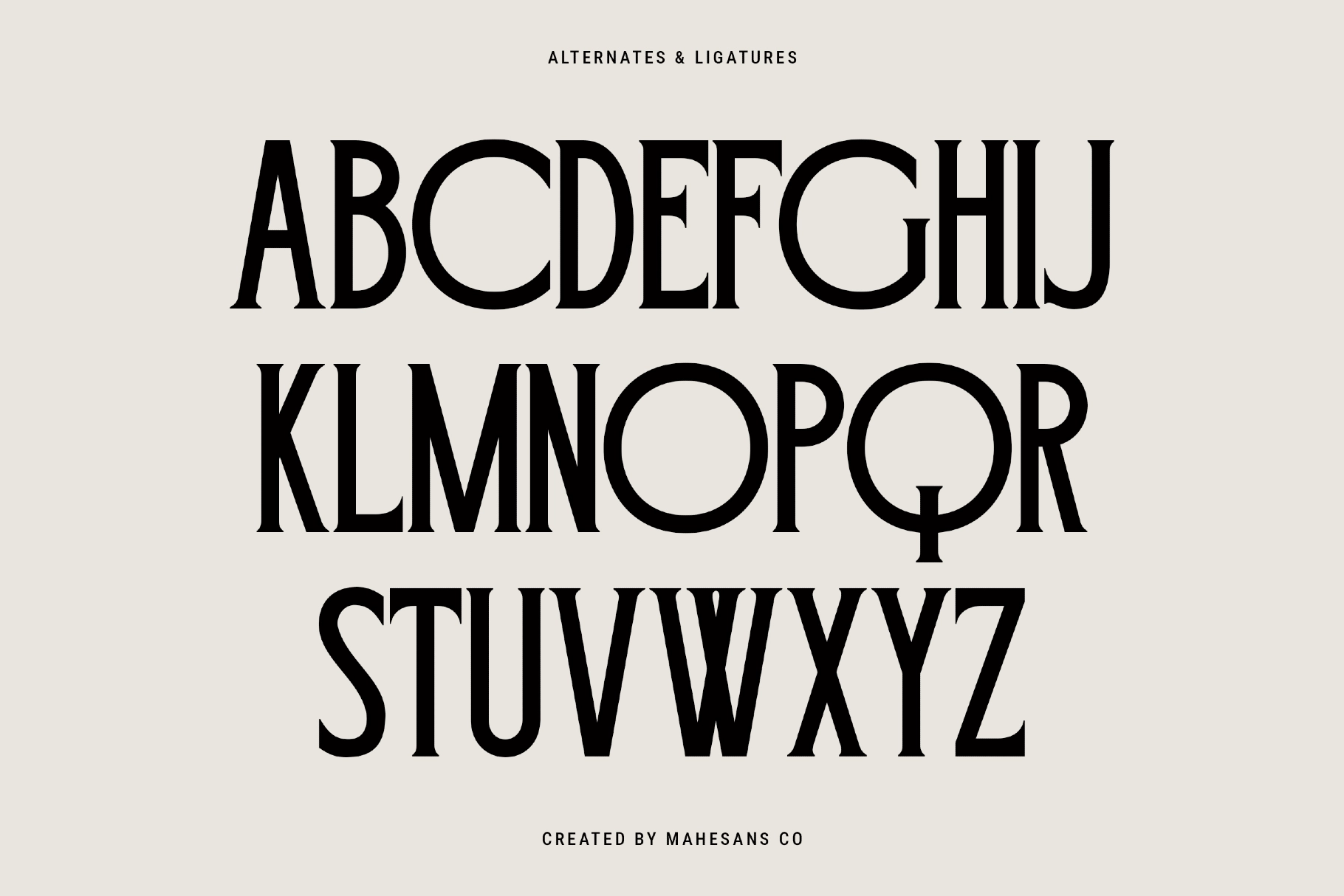 Elanche - Classic Editorial Serif Font