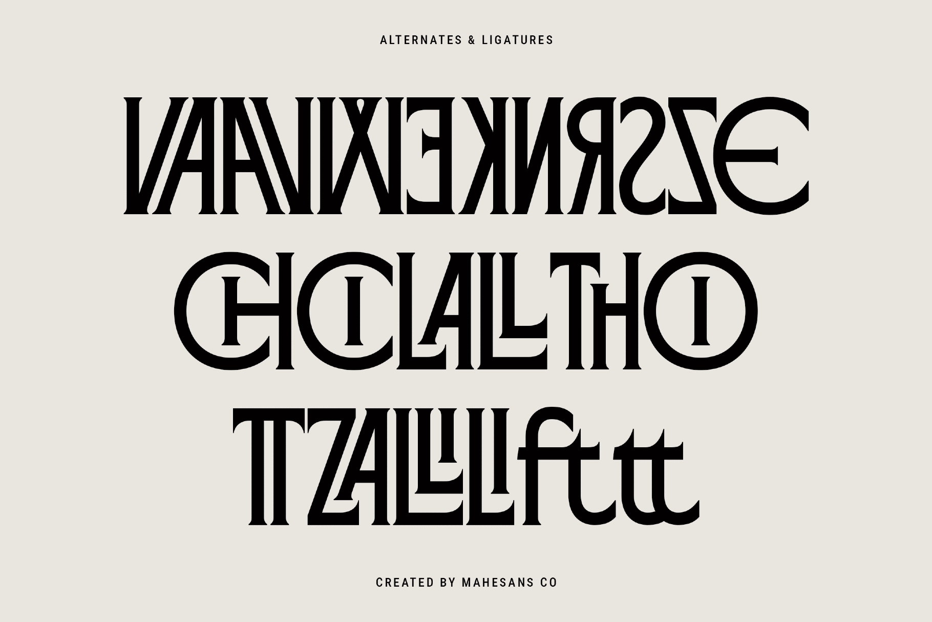 Elanche - Classic Editorial Serif Font
