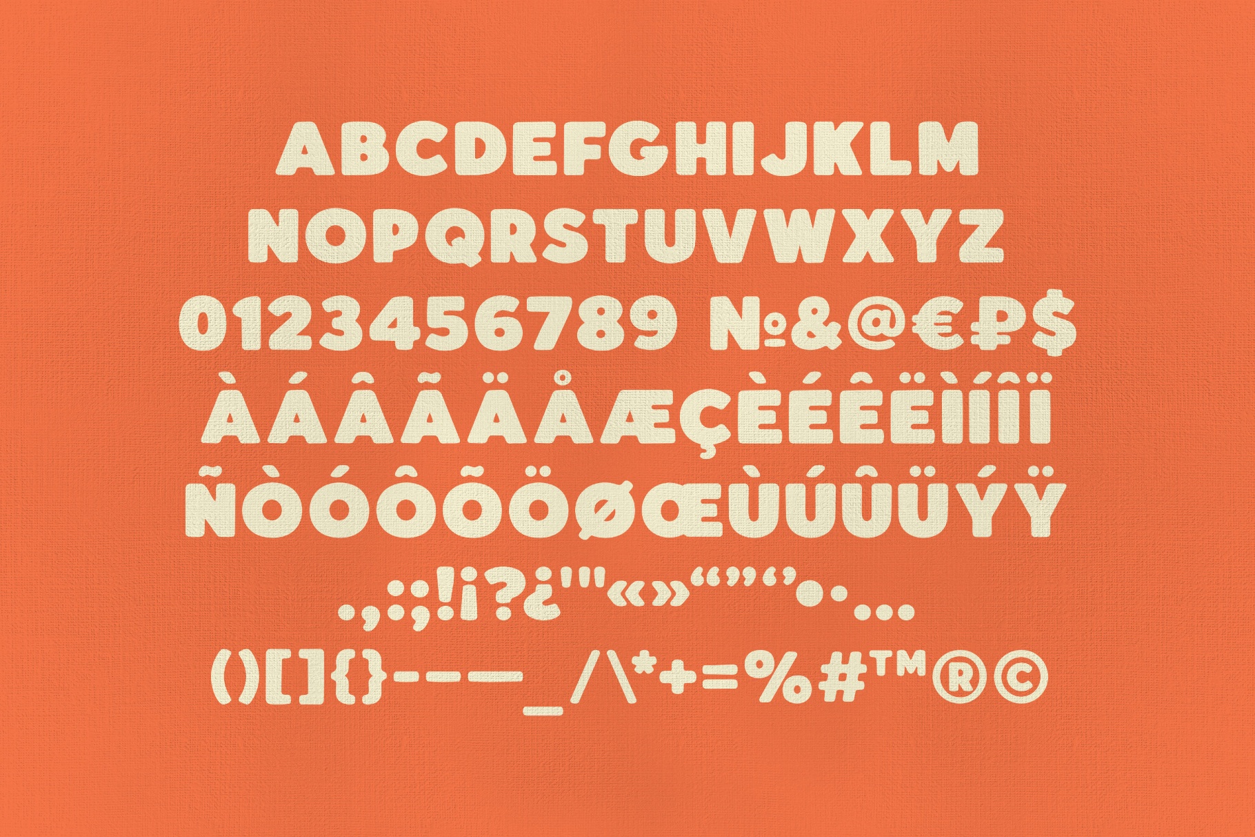 Potelé - Chubby Rounded Display Font