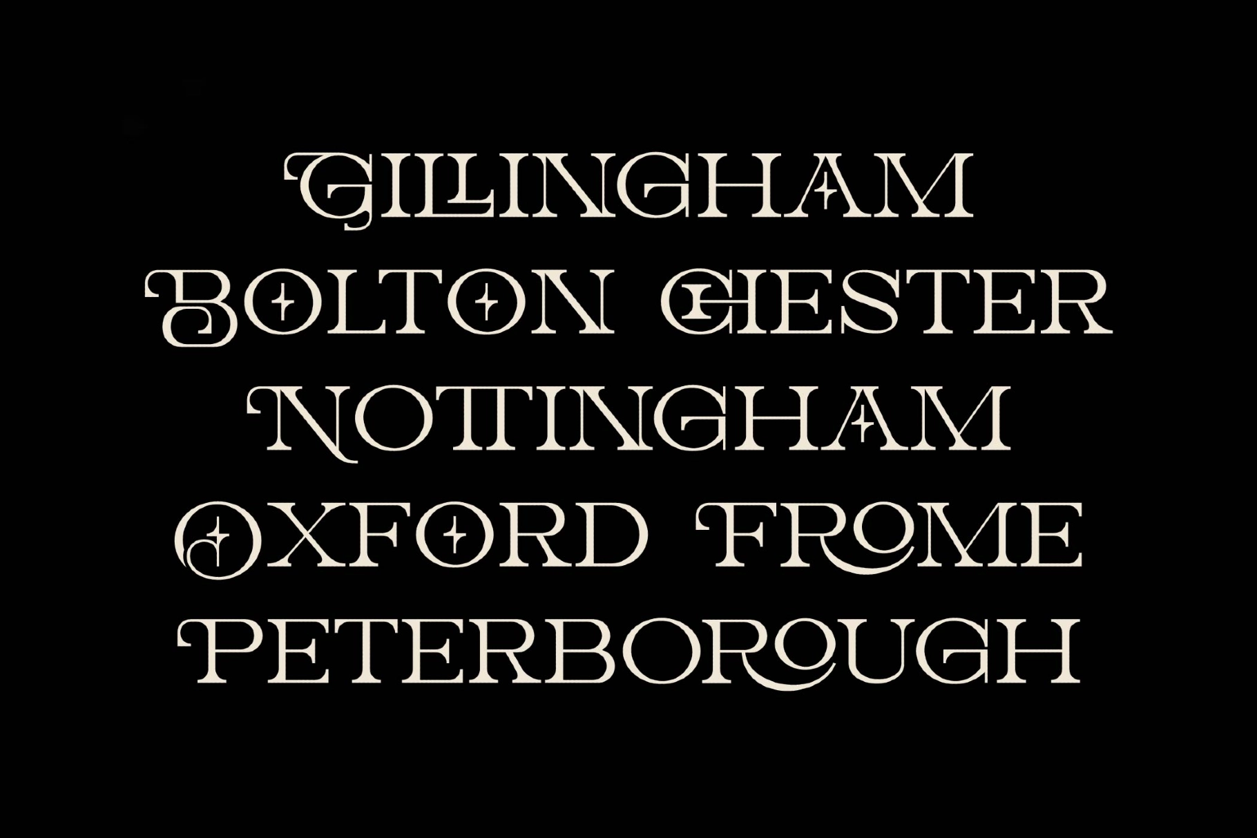 Tasla - Vintage Decorative Serif Font