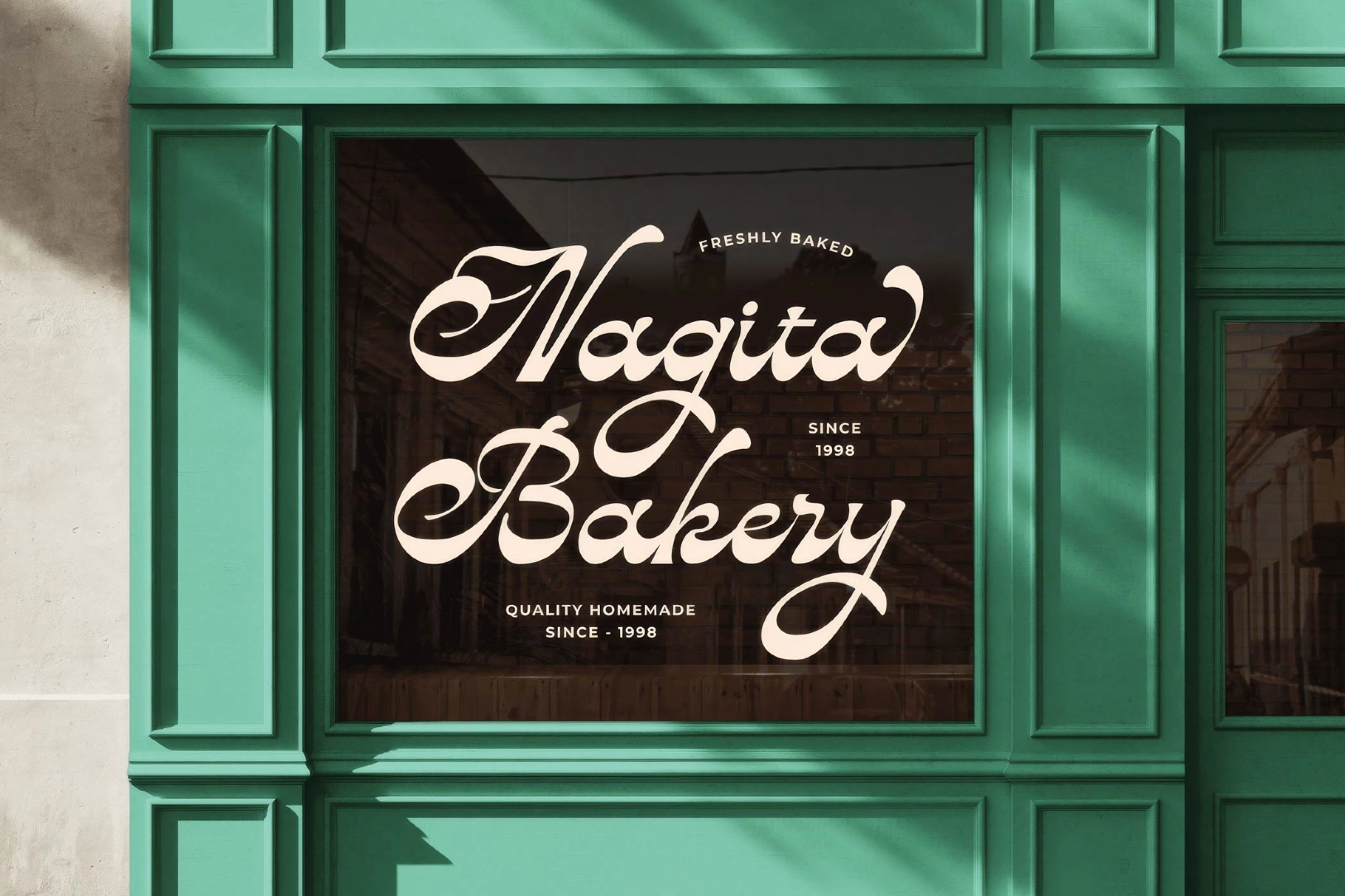 Abiglia - Chunky Handwritten Script Font