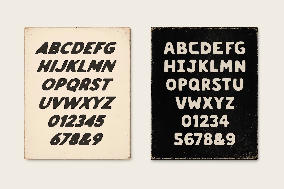Gearline Motors - Vintage Garage Font Family