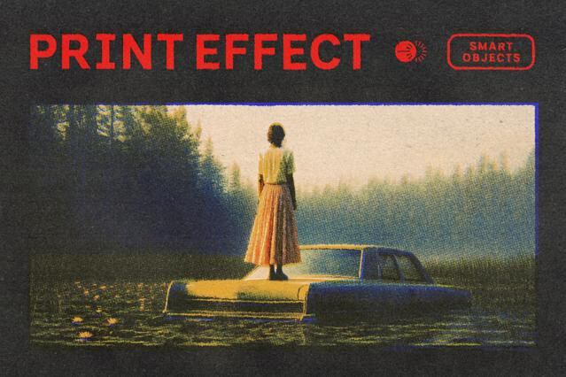 Print Photo Effect