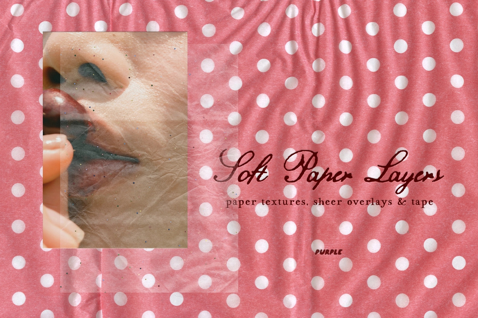 Soft Paper Layers: Textures & Tape