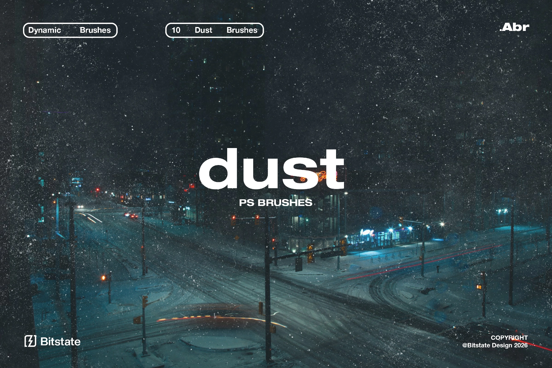 Grain & Dust Photoshop Brushes
