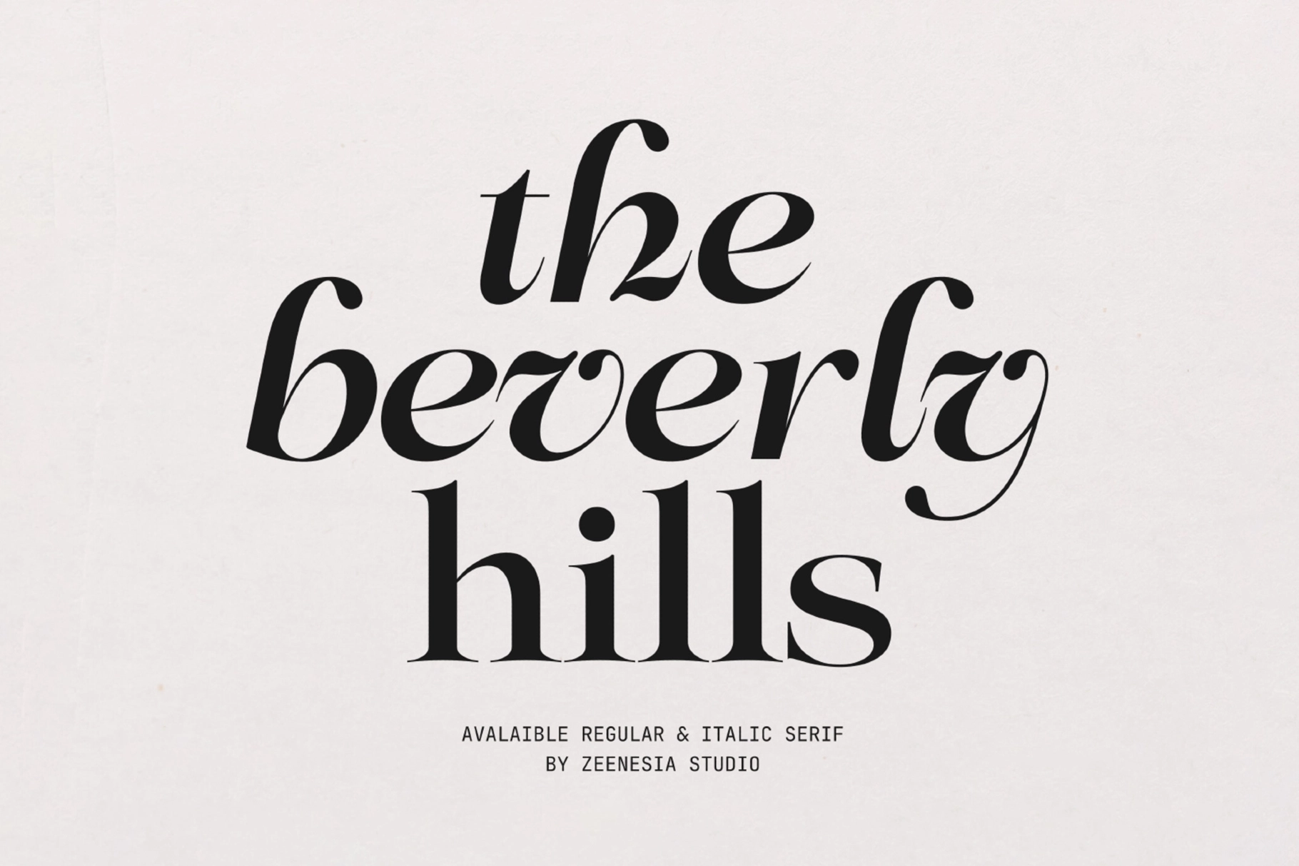 Flowsky Editorial – Elegant Serif Font