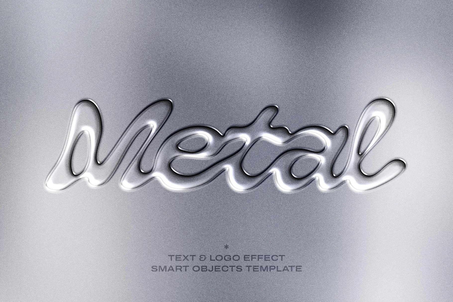 Metal Emboss Text Effect