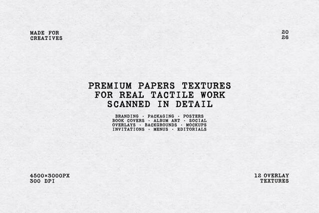 Premium Paper Textures