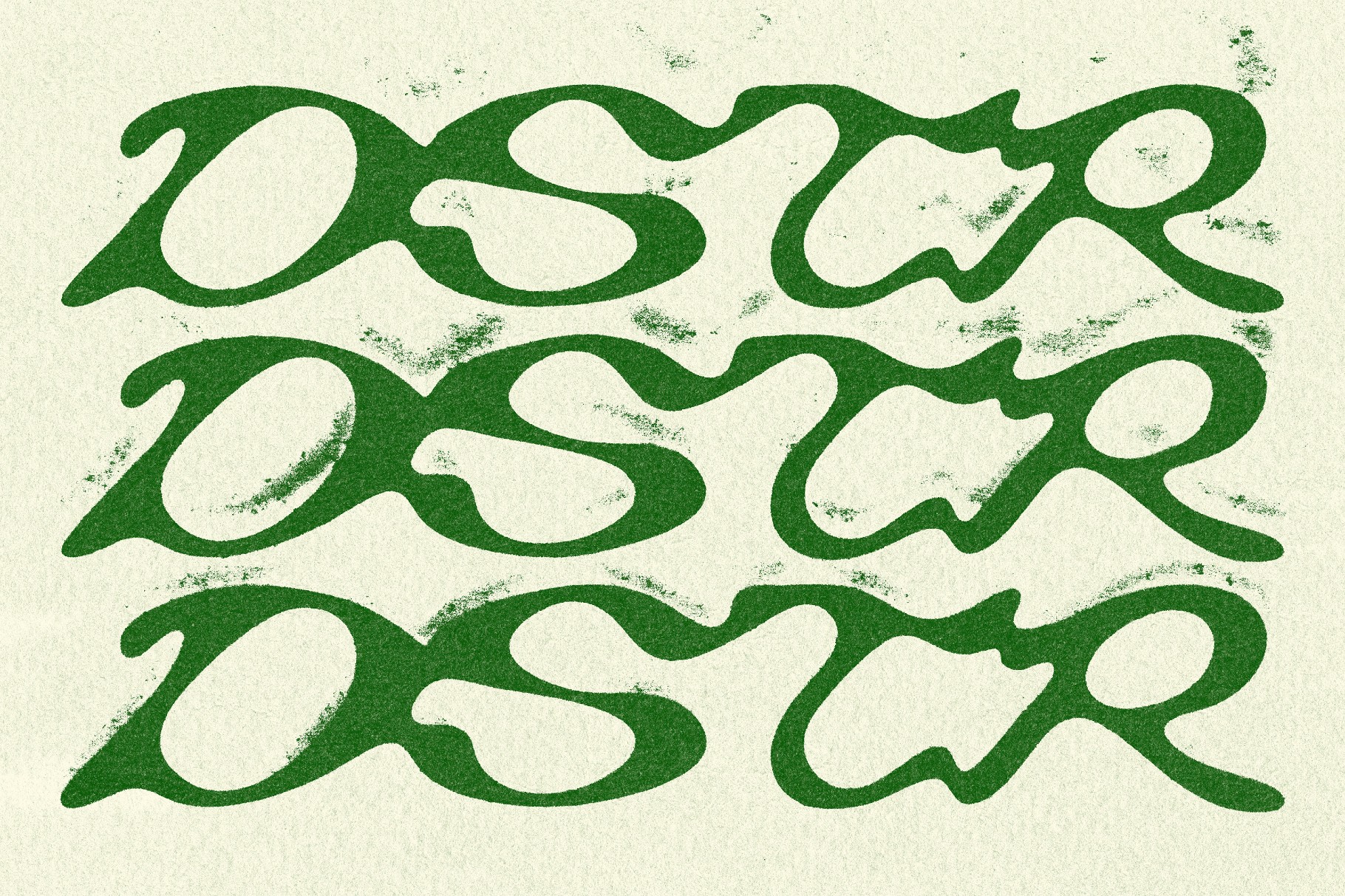 Dirty Print Text Effect