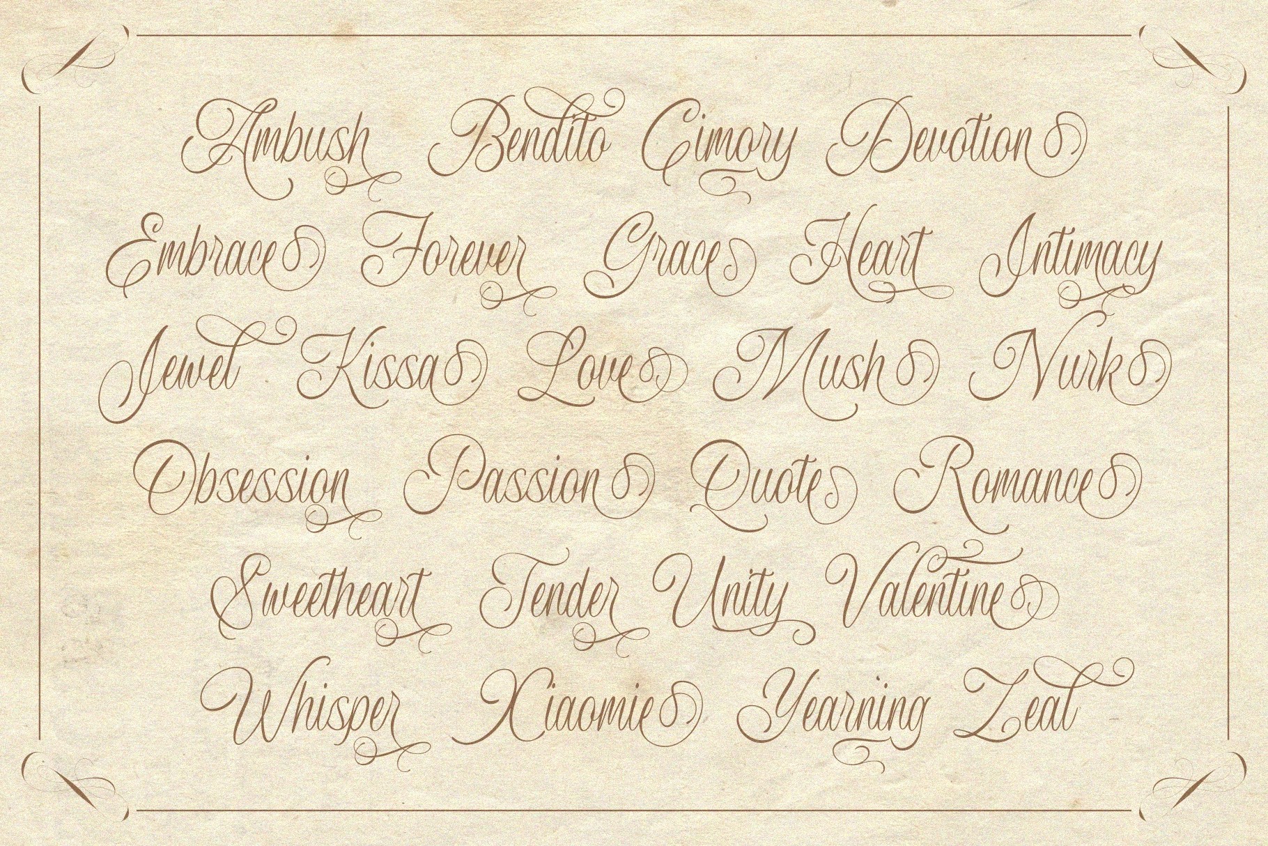 MAULIEDA REMIGHE — Elegant Wedding Script Font