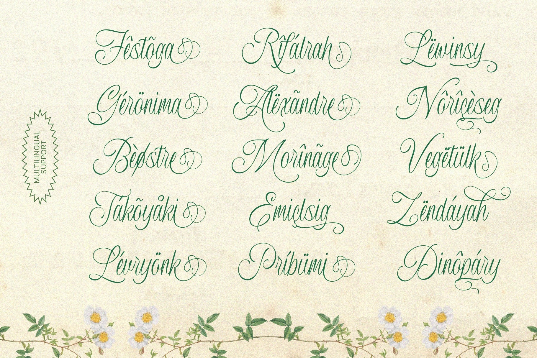 MAULIEDA REMIGHE — Elegant Wedding Script Font