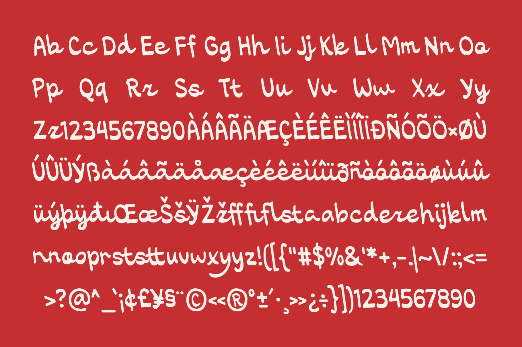 Playloop — Handwritten Marker Font