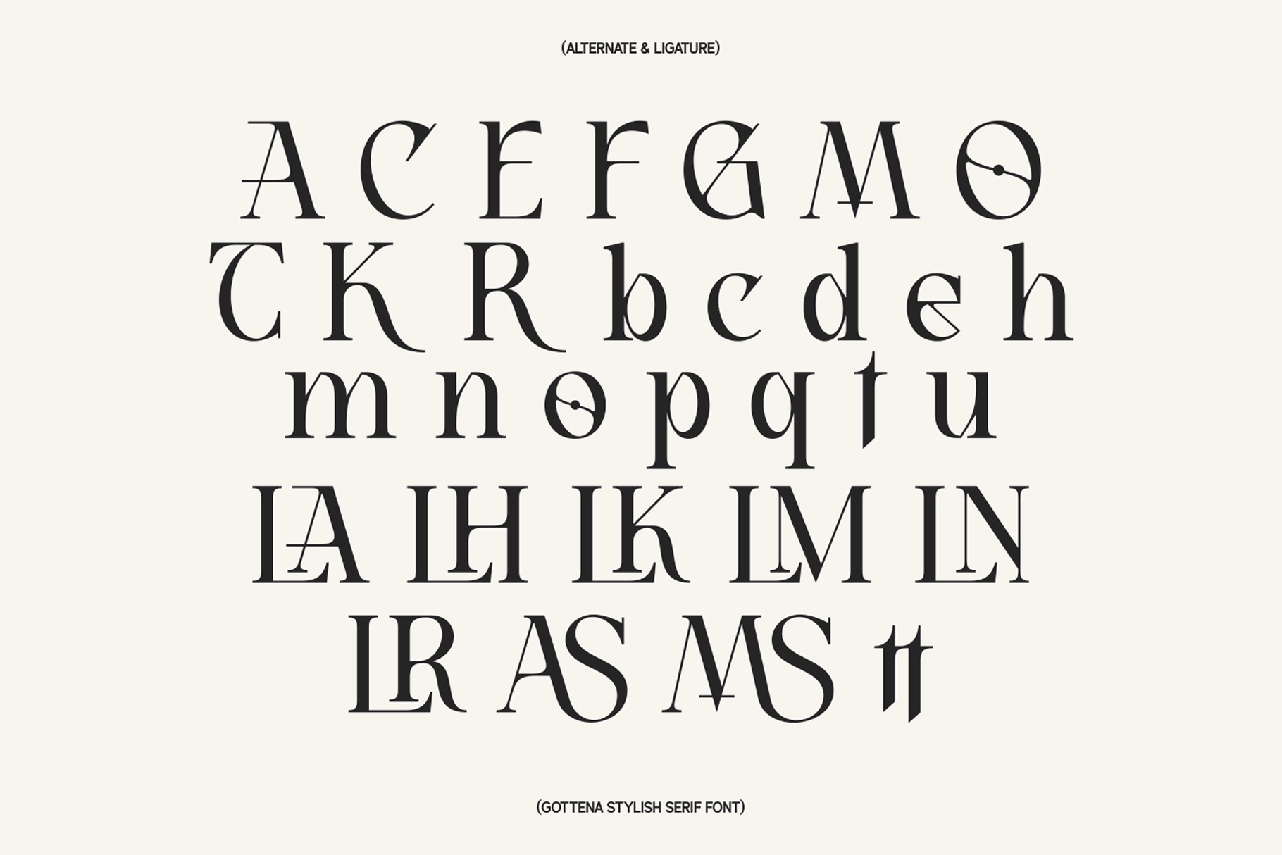 Atteliora - Elegant Stylish Serif Font