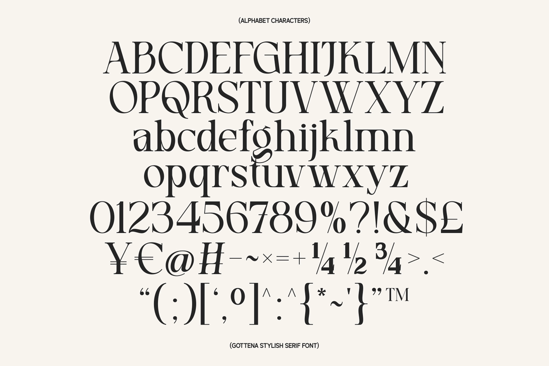 Atteliora - Elegant Stylish Serif Font