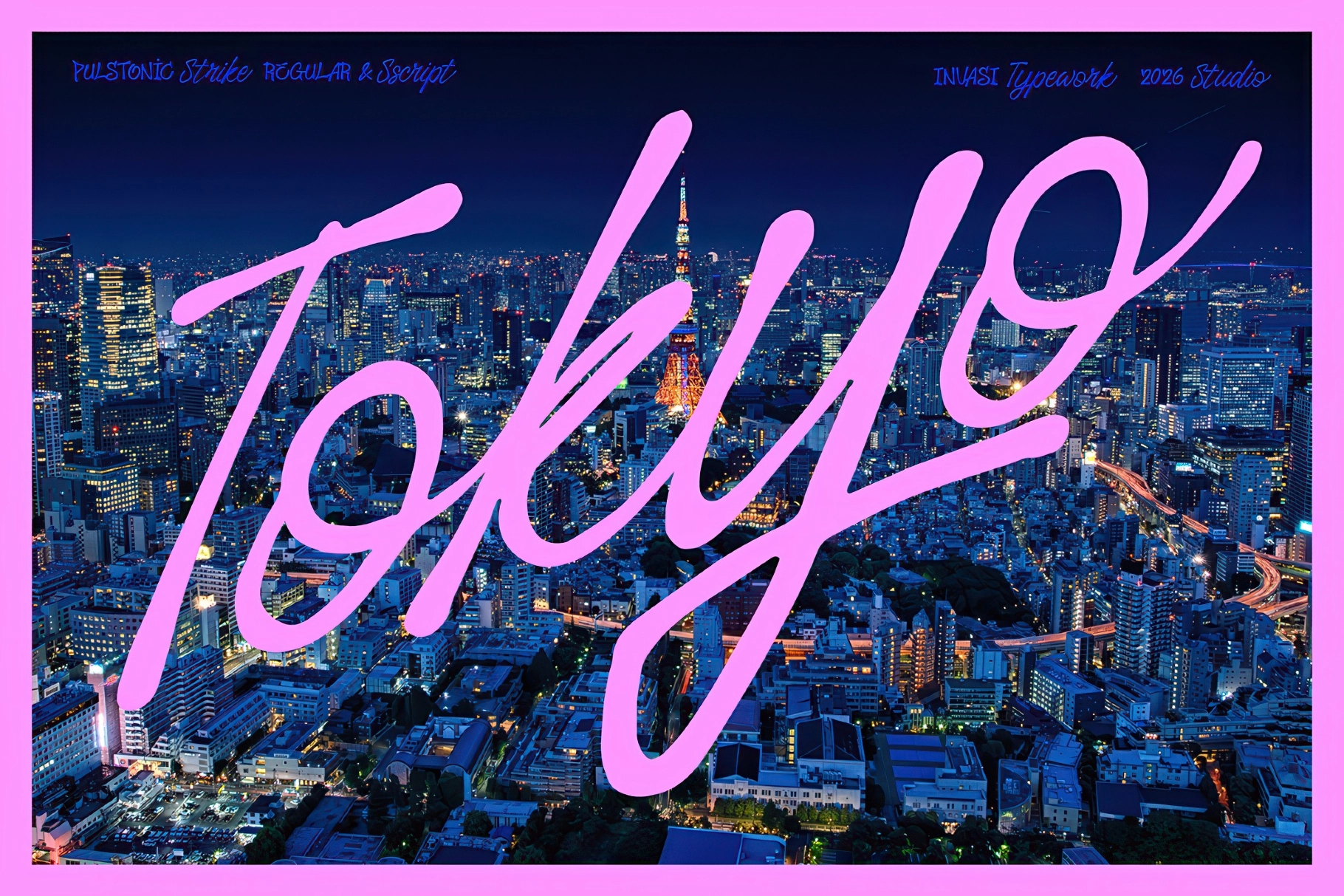 Pulstonic Strike – Urban Font Duo