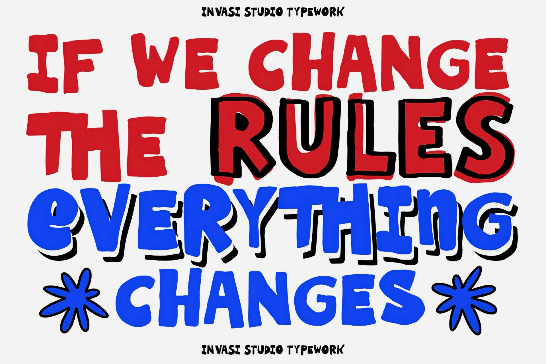 Imaginice – Raw Playful Family Font