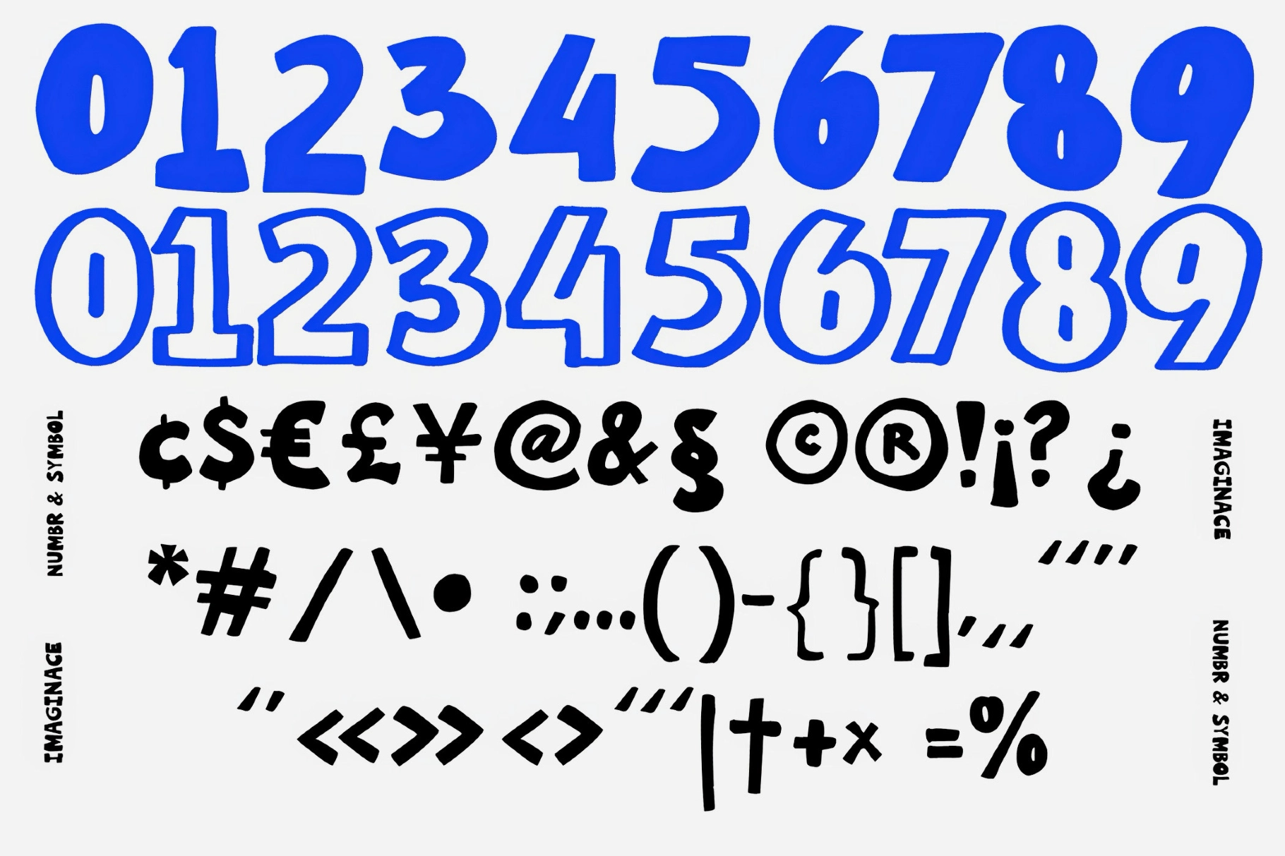 Imaginice – Raw Playful Family Font