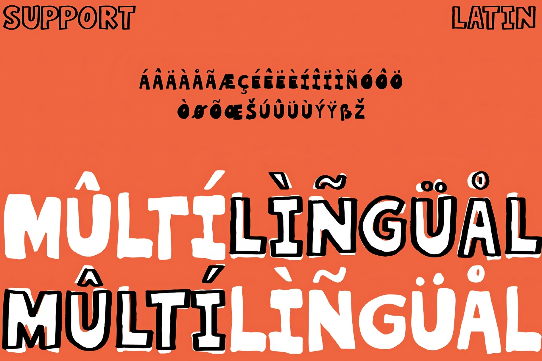 Imaginice – Raw Playful Family Font