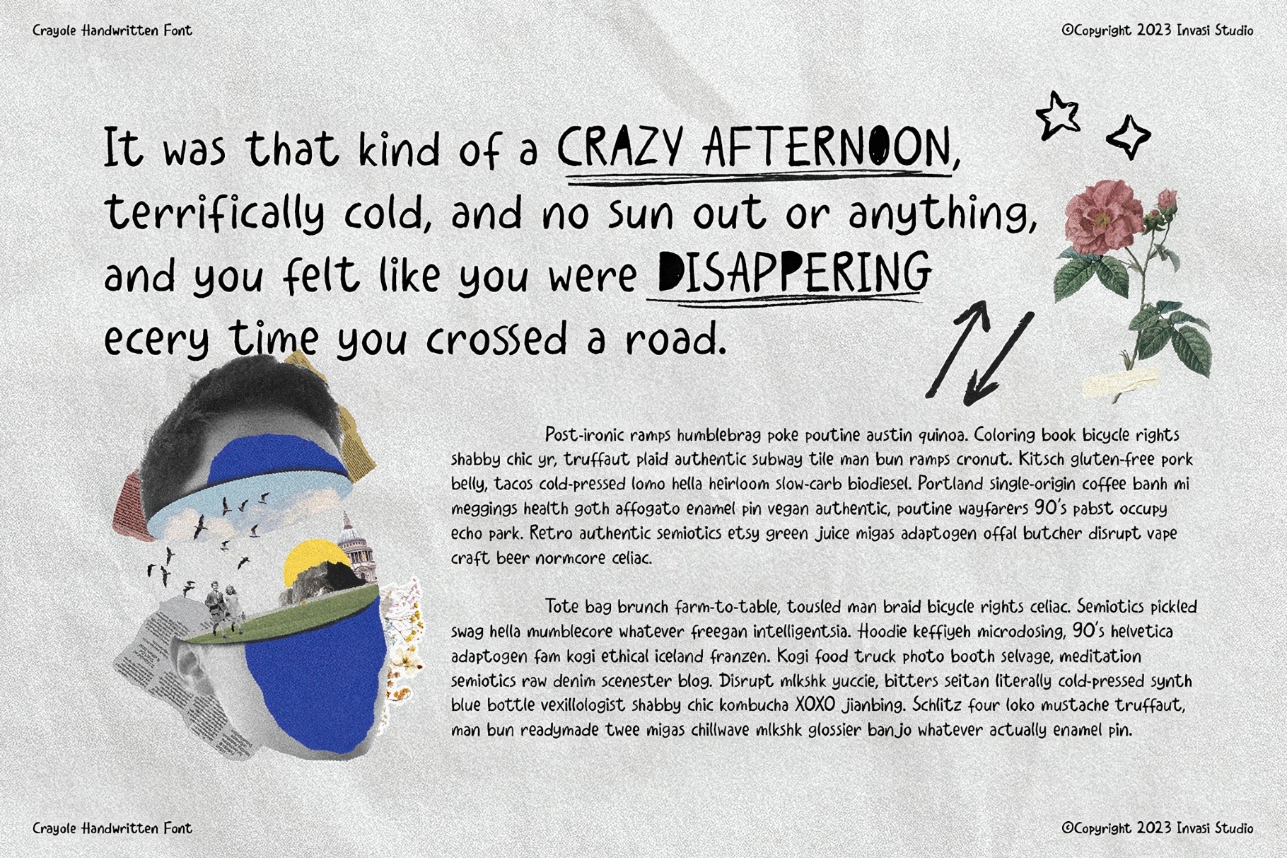 Crayole – Scribbles Handwritten Font