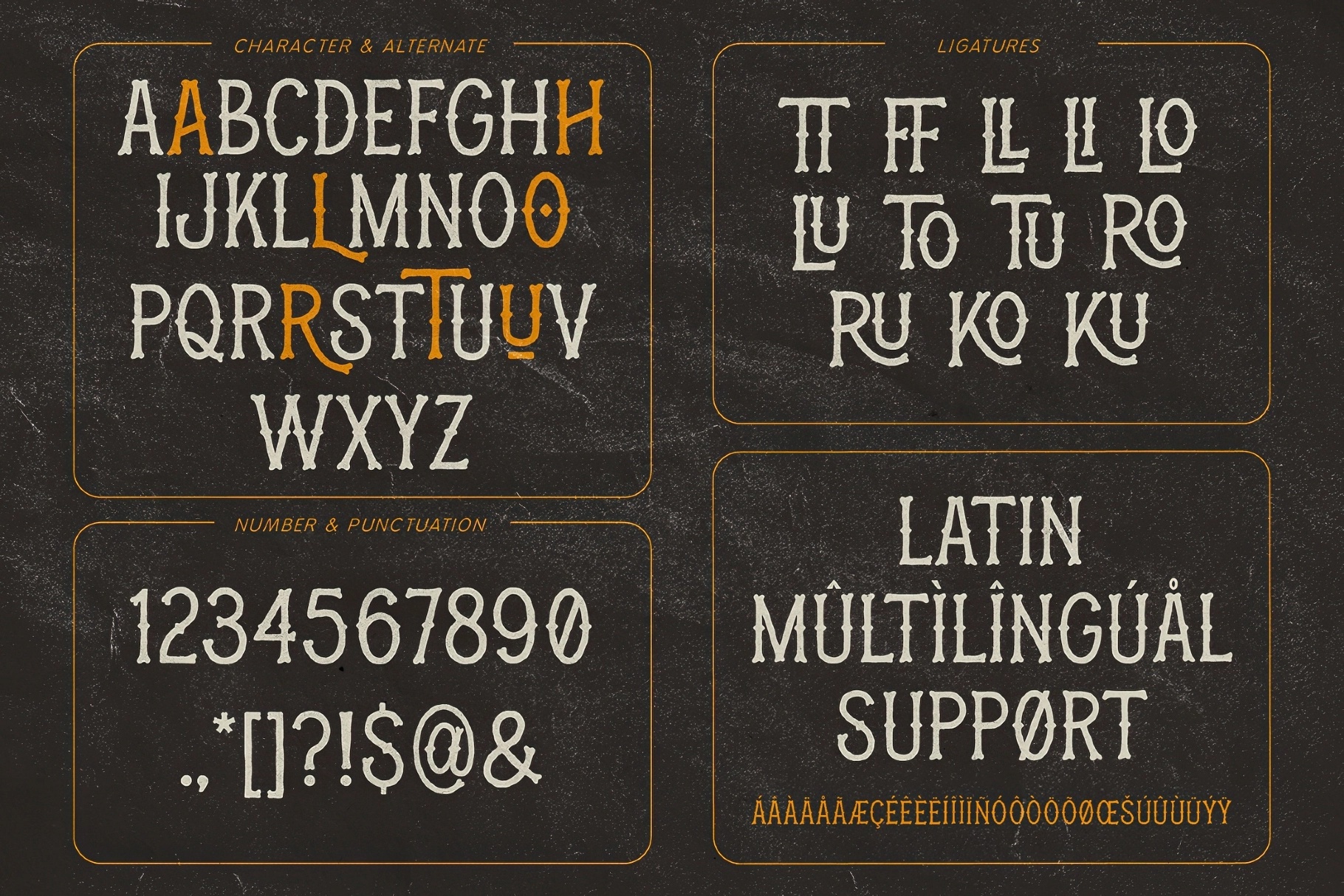 Machinoir – Vintage Display Font