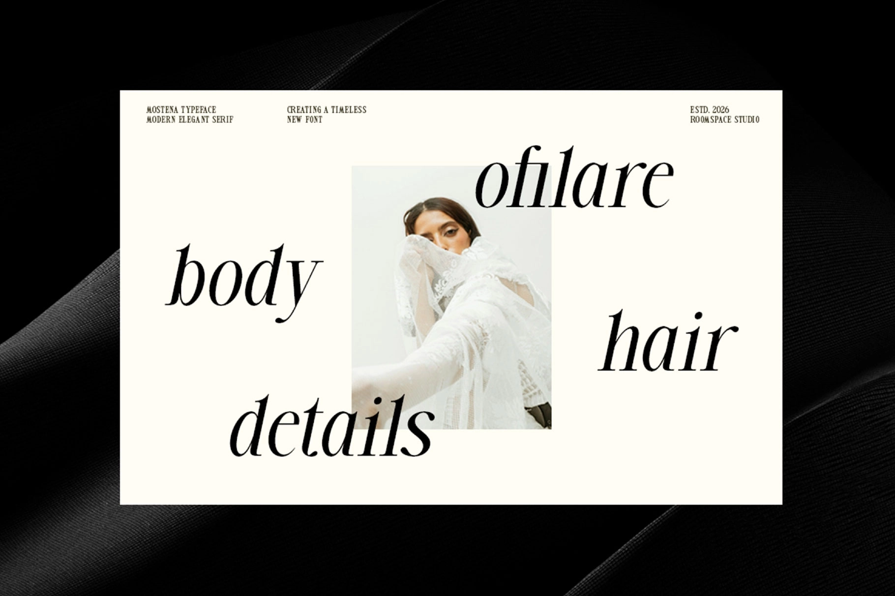 Mostena - Modern Elegant Serif Font