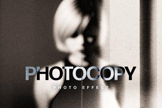 Photocopy Scan Effect