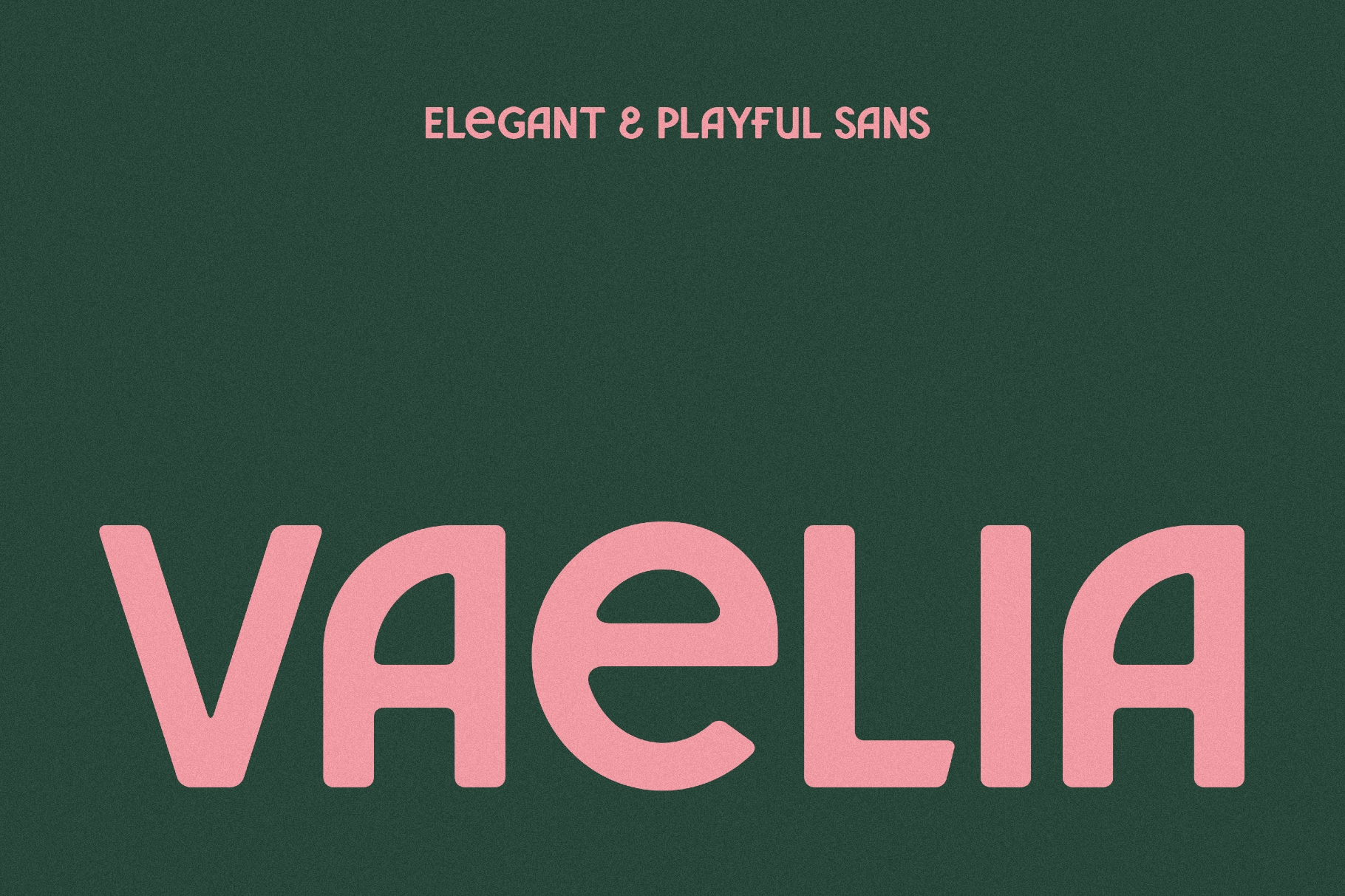 Vaelia - Elegant & Playful Sans Font