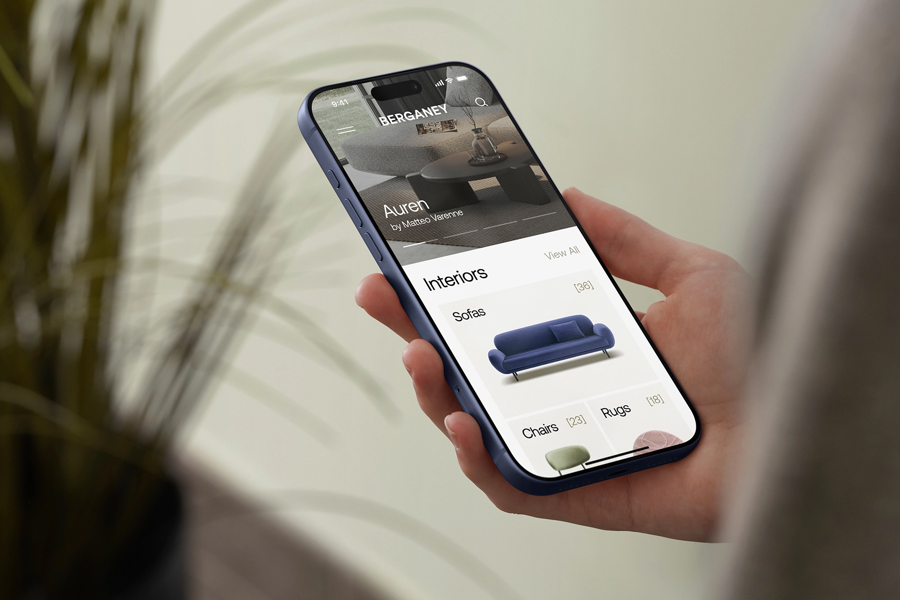 Handheld iPhone 17 Pro Mockup