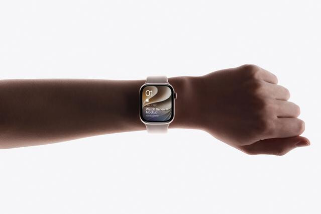 Apple Watch Wrist Mockup