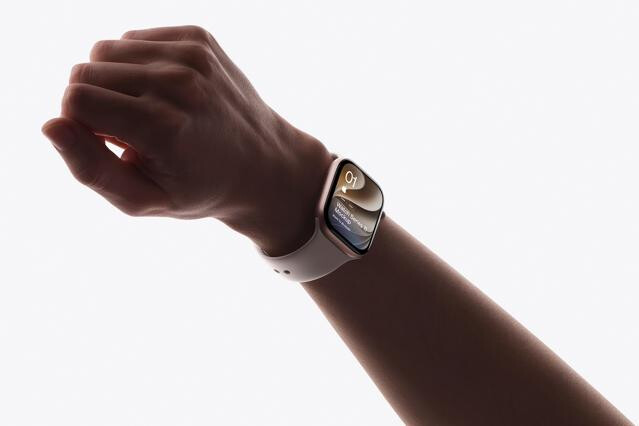 Apple Watch Series 11 Upward View Mockup
