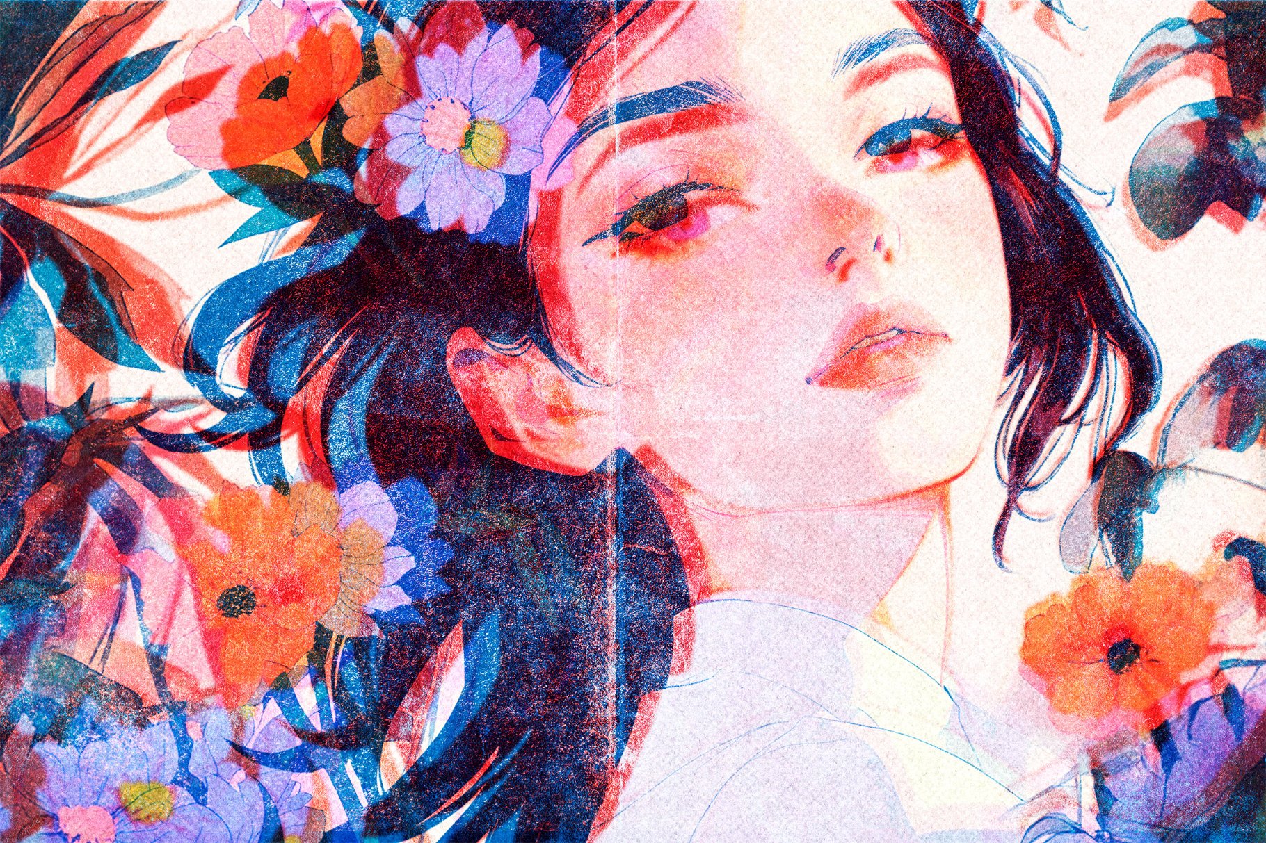 Vintage Overprint Photo Effect