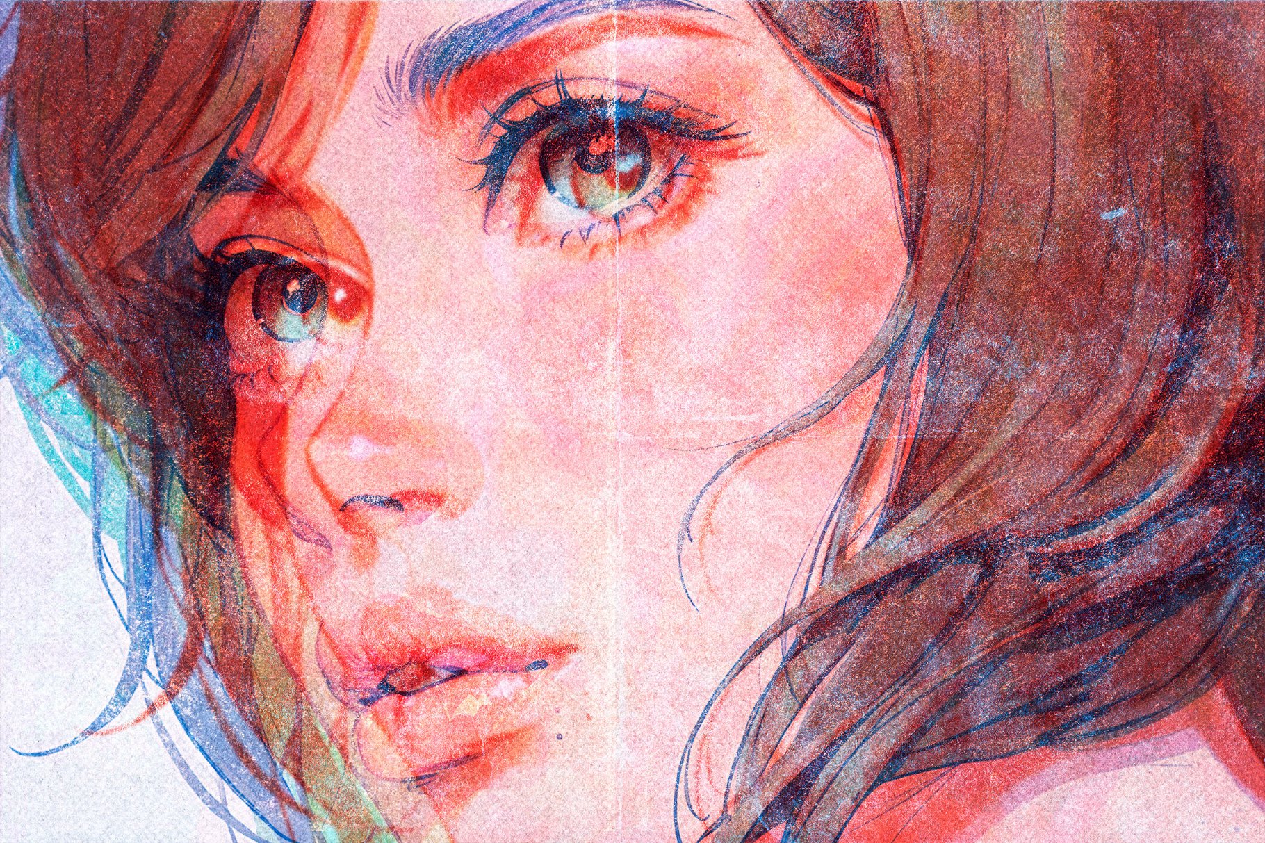 Vintage Overprint Photo Effect