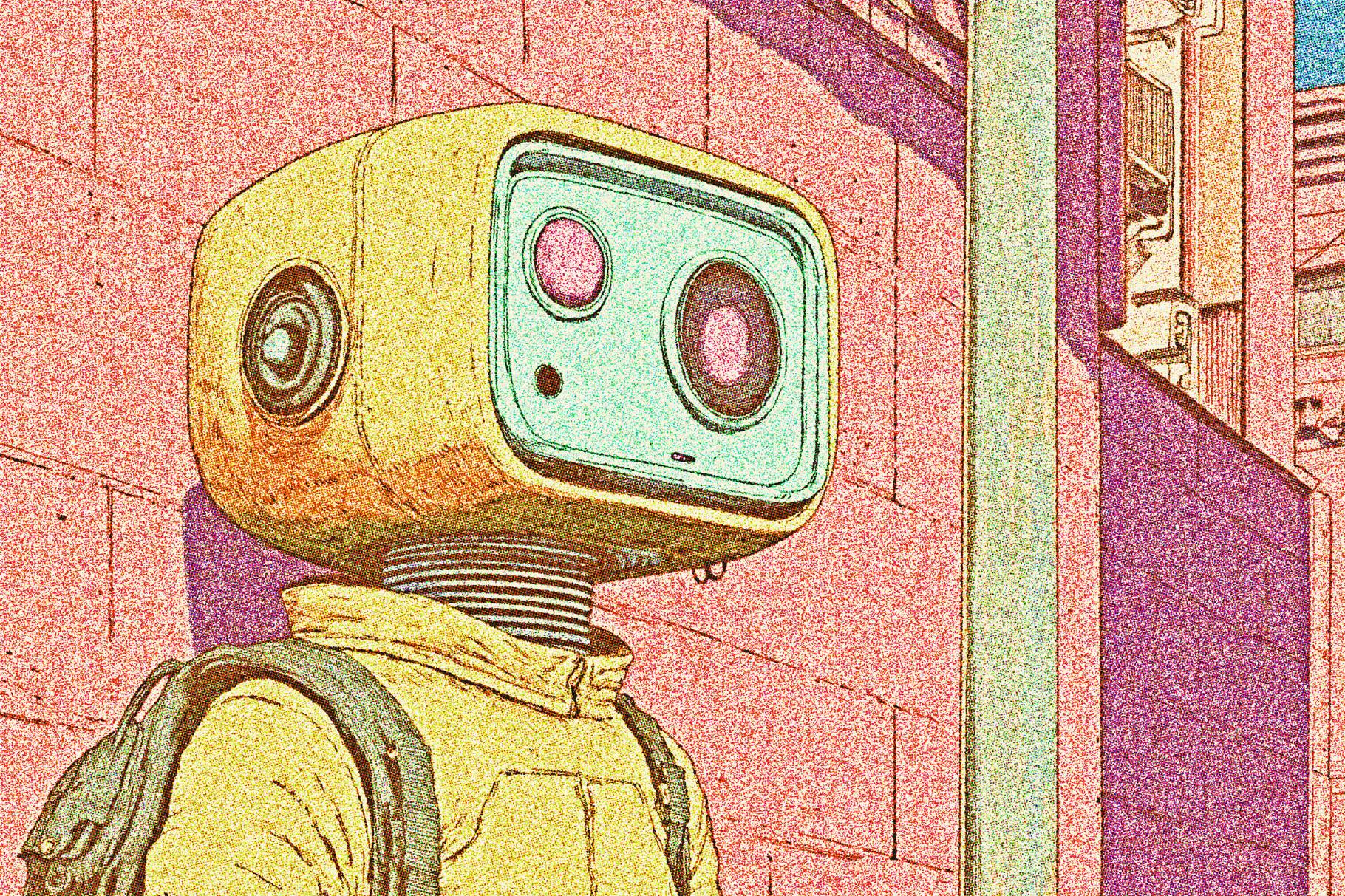 Retro Risoprint Photo Effect