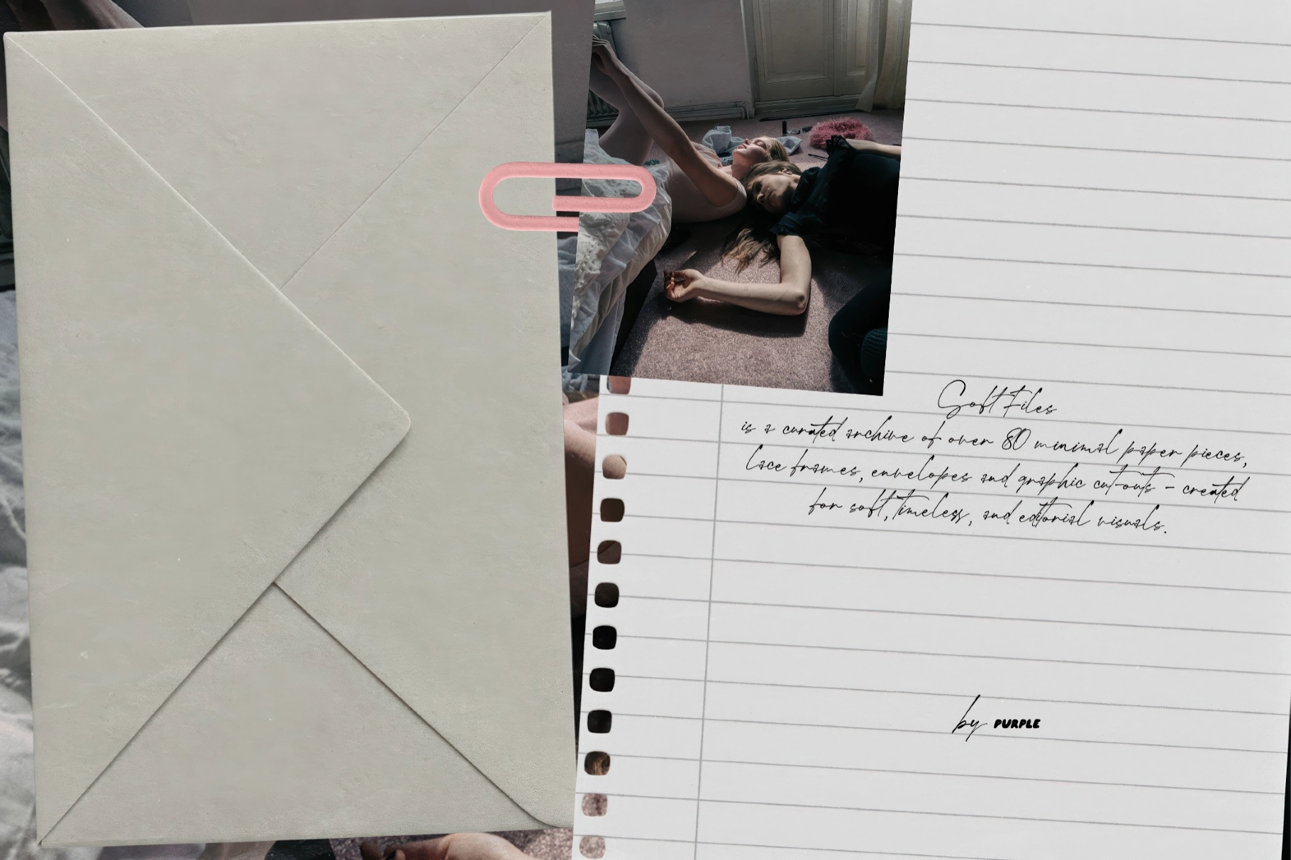 Soft Files: Minimal Archive Collage