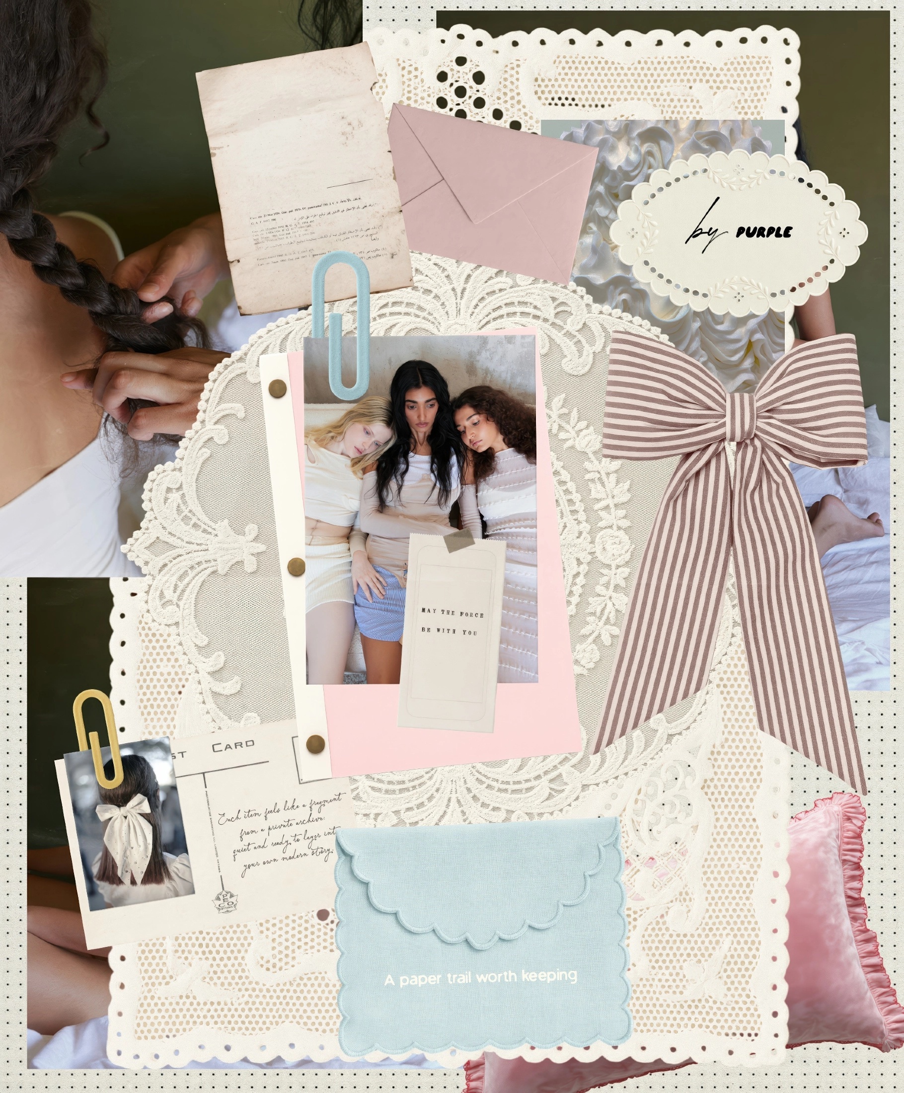 Soft Files: Minimal Archive Collage