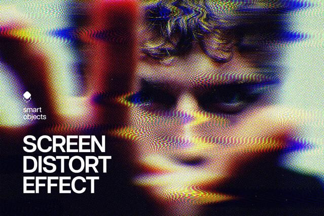 Screen Distortion Effect