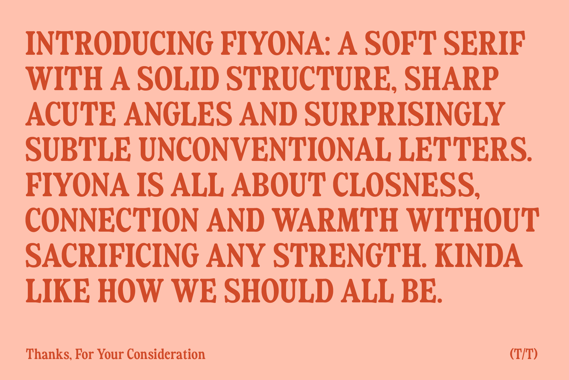 Fiyona - Retro Soft Serif Font Family