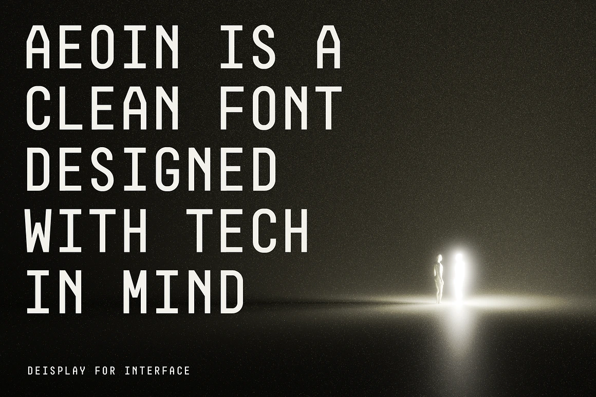 Aeion - Condensed Tech Mono Font Family