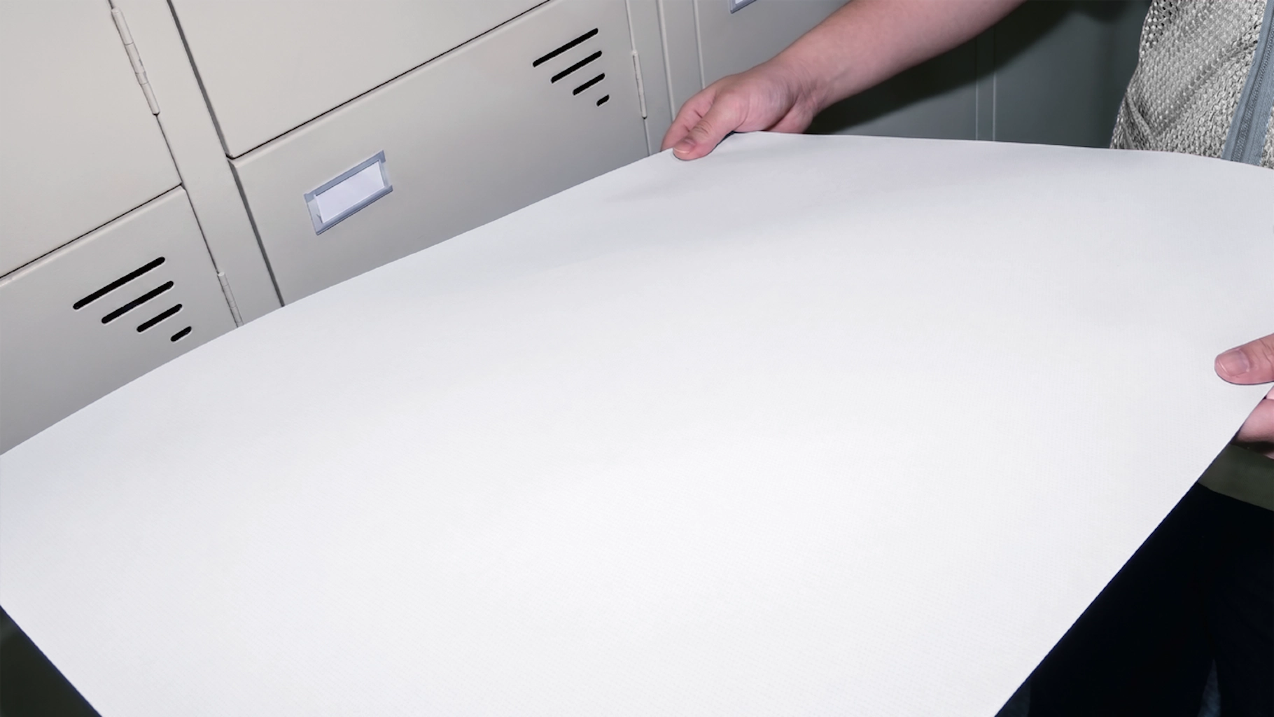 Poster Print Close-Up Mockup