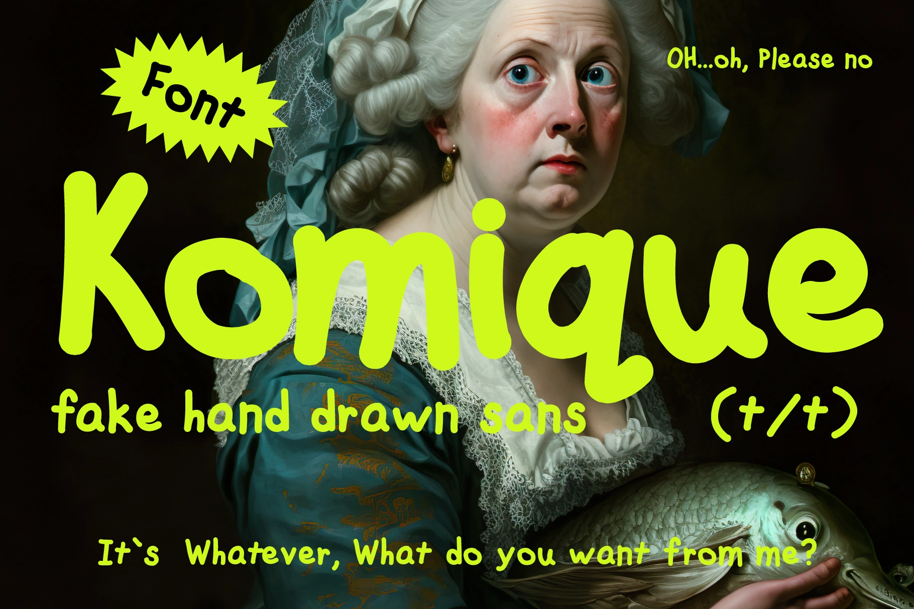 Komique - Playful Hand Drawn Sans Font