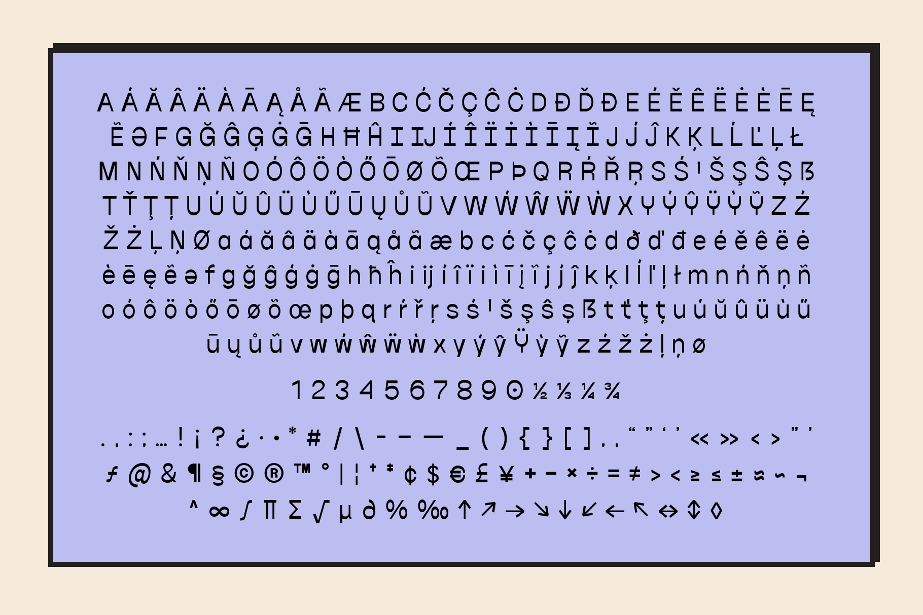 Mackerol - Bold Reverse Contrast Display Font