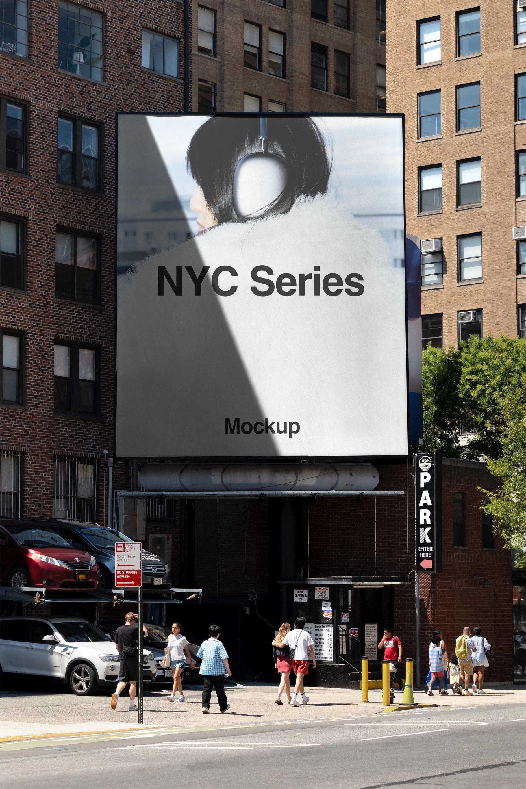 New York Billboard Mockup
