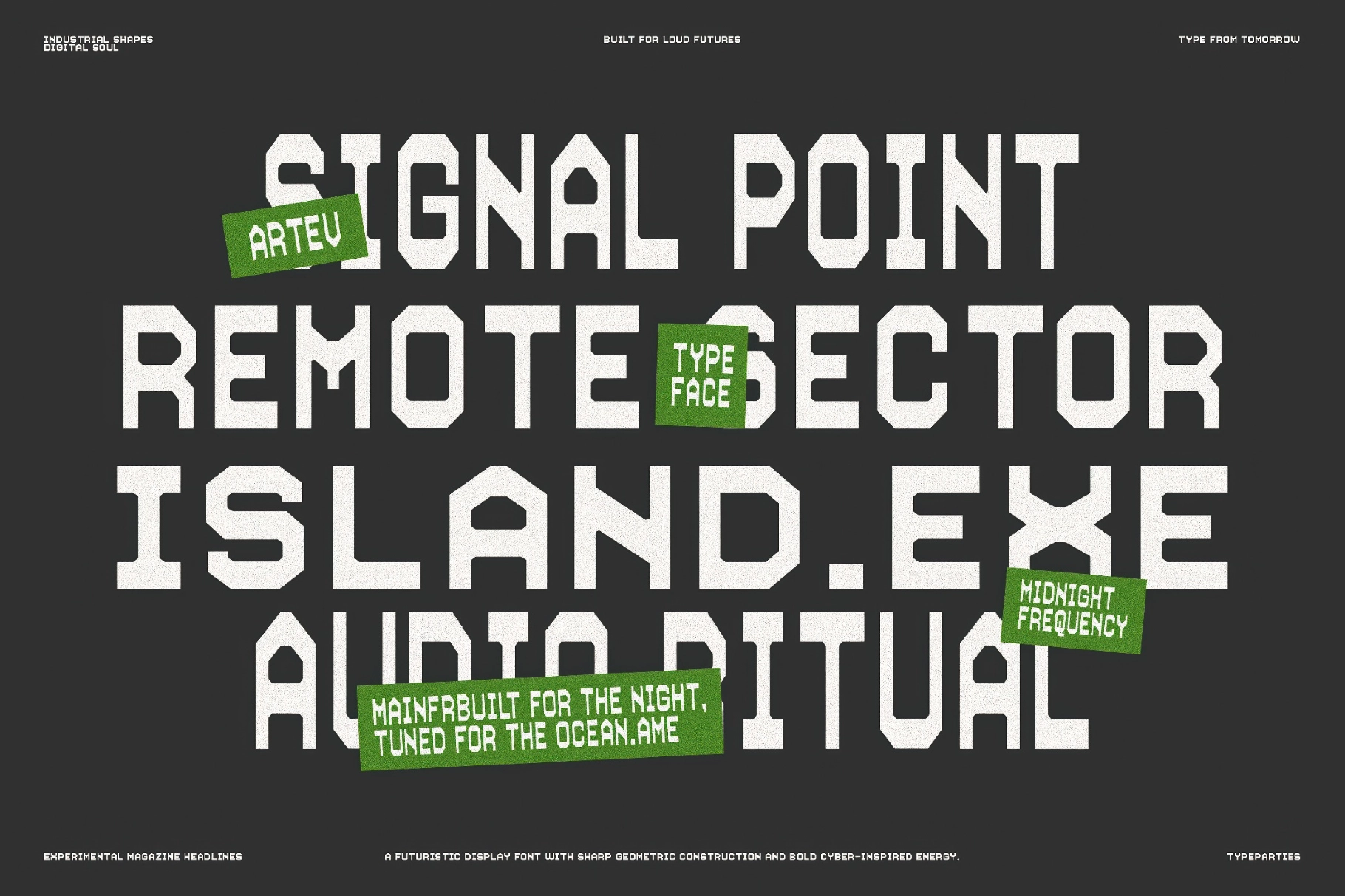 Artev – Geometric Sans Serif Font